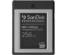 SanDisk Pro Cinema VPG400 CFexpress 256 GB (SDPCVN4-256G-GNANN) atminties kortelė