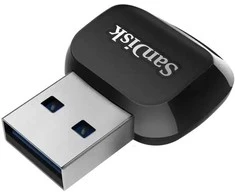 „SanDisk QuickFlow Micro SD UHS-I USB3.2“ (250/150 MB/s)