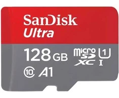 Atminties kortelės SanDisk Ultra Micro SDXC UHS-I Class 10, 2x128 GB, su adapteriu