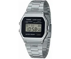 Abiejų lyčių laikrodis Casio A-158WA-1CR (Ø 33 mm)