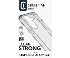 Cellular Line Cellularline Clear Strong - dėklas Samsung Galaxy S24+ Transparent