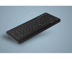 Cherry HYGIENE MINI NOTEBOOK STYLE/Klaviatūra SEALED USB Juodas