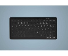 Cherry HYGIENE MINI NOTEBOOK STYLE/Klaviatūra SEALED USB Juodas