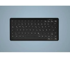 Cherry WIRELESS HYGIENE MINI NOTEBOOK/STYLE Klaviatūra SEALED USB Juodas