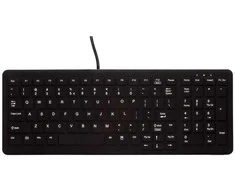 Klaviatūra Cherry Active KEY MTA AK-CB7000 su laidu DE-išdėstymas juodas