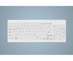 Cherry Vyšnių AKTIVE KEY Hygiene Compact Ultraflat klaviatūra su Nu