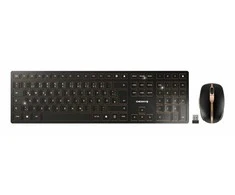 CHERRY DW 9100 SLIM - Klaviatūra ir pelė Juodas-BRO
