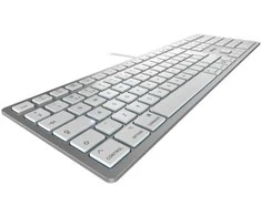 Cherry KC 6000 C FOR MAC Klaviatūra - CORDED Sidabrinis UK-ENGLISH