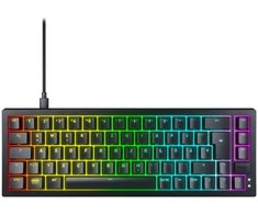 Cherry Klaviatūra XTRFY K5V2 RGB Compact Gaming MX2A Raudona [DE] Juodas