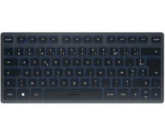 Klaviatūra Cherry KW 7100 MINI BT SLATE Mėlynas/