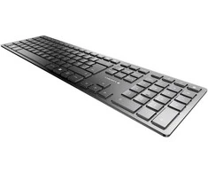 Cherry KW 9100 SLIM GB Klaviatūra - WIRELESS Juodas UK-ENGLISH