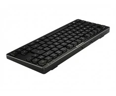 Klaviatūra Cherry KW X ULTRA LOW PROFILE/CORDLESS PE SWITZERLAND USB BLAC