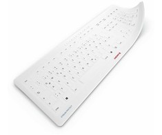 Klaviatūra Cherry Slipcover STREAM PROTECT MEMBRANE [DE] baltas 105 Tasten