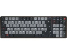 Klaviatūra Cherry KW 550 MX LP TKL išdėstymas DE Juodas