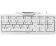 Klaviatūra CHERRY SECURE BOARD 1.0/Baltas/Pilkas