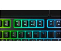 Cherry XTRFY K4V2 TKL Klaviatūra Baltas - CORDED MECHANICAL MX Raudonas LAYOUT-
