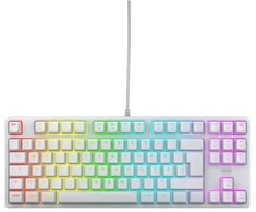 CHERRY XTRFY K4V2 - Klaviatūra - RGB - 80% - TKL - Apšvietimas - USB - QWERTZ - Vokiška - Klaviatūros: CHERRY MX2A Raudona - Balta