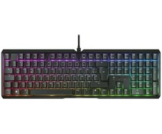 Klaviatūra do gier Cherry Xtrfy MX 3.1, port USB, przełącznik kluczykowy Cherry MX2A BROWN, układ DE, aliuminė obudowa