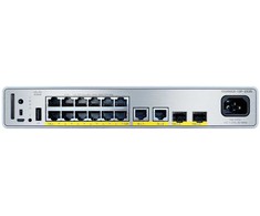 Šakotuvas Cisco Port CATALYST 9000 kompaktiškas komutatorius - 12 prievadų POE+ 240W HVDC ESS