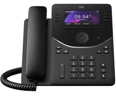 Telefonas Cisco Desk Phone 9851 - Telefonas VoIP - su modułem Trusted Platform (TPM) 2.0 su wyświetlaczem numeru/ funkcją oczekiwania na połączenie - SIP, RTCP, RTP, SRTP, SDP - 46 linii - Carbon Juodas