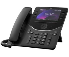 CISCO Desk Phone 9861 Carbon Juodas