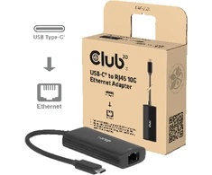 Adapteris USB Club 3D Club3D Adapteris USB-C > RJ45 10Gbps St/Bu retail