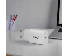 Club 3D Mobiliųjų įkroviklių komplektas USB-C 30W baltas CAC-3020 CLUB3D
