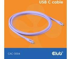 Club 3D CLUB3D CAC-3004 kabelis USB USB4 Gen 2x2 2 m USB C Violetinis