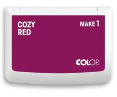Colop PODUSZKA DO STEMPLI 90x50mm COLOP MAKE1 155114 COZY Raudonas/FUKSJA