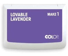 Colop PODUSZKA DO STEMPLI 90x50mm COLOP MAKE1 155132 LOVABLE LAVENDER/LAWENDOWY FIOLET
