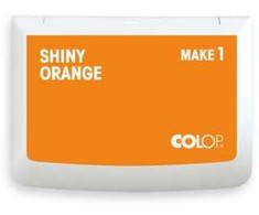 Colop PODUSZKA DO STEMPLI 90x50mm COLOP MAKE1 155116 SHINY Oranžinis/Słoneczny Oranžinė