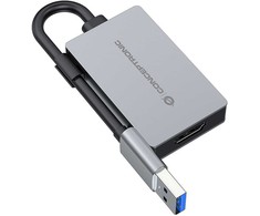 Adapteris USB Conceptronic ABBY22G USB-C - HDMI Sidabrinė (ABBY22G)
