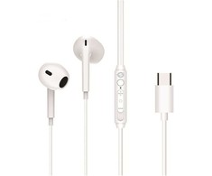 Ausinės Conceptronic BRENDAN02W ausinės/komplektas słuchawkowy su laidu Douszny Połączenia/muzyka USB Type-C Baltas