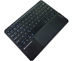 Klaviatūra Conceptronic Wireless BT5.4 10'' Układ Hiszpański Juodas (TOBIN01BES)