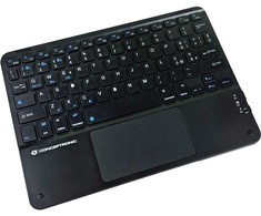 Klaviatūra Conceptronic Belaidė 10'' BT5.4 Układ włoski Juodas (TOBIN01BIT)