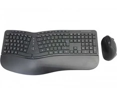 Klaviatūra ir pelė Kit Conceptronic ORAZIO ERGO Wireless Ergonomic Klaviatūra &amp; Pelė Kit German išdėstymas