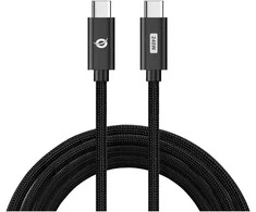 Kabelis USB Conceptronic USB-C - USB-C 2 m Juodas (ETTA03B20)