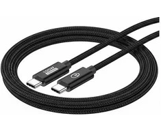 Kabelis USB Conceptronic USB-C - USB-C 2 m Juodas (ETTA02B20)