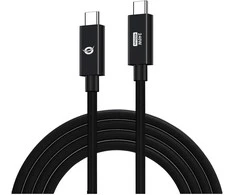 Kabelis USB Conceptronic USB-C - USB-C 2 m Juodas (ETTA04B20)