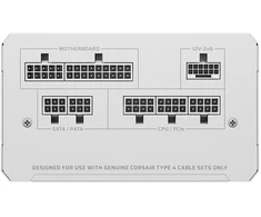 CORSAIR RMe Baltas Series 3rd Gen RM850e ThermalProtect Baltas 850 Watt ATX 3.1 PCIe 5.1 Cybenetics Modular Fully Power Supply