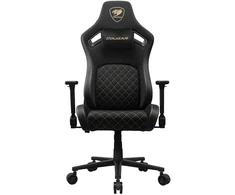 Fotel Cougar COUGAR Fotel Gamingowy Defensor Gold F, Carny