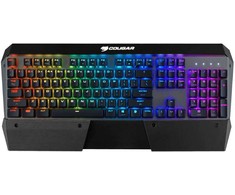 Klaviatūra Cougar COUGAR Klaviatūra žaidimams Attack X3 RGB Mechaninė Cherry MX sidabrinis