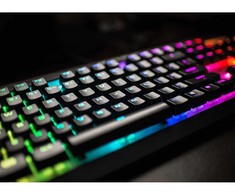 COUGAR CGR-Attack-X3-RGB klaviatūra Žaidimams USB QWERTY Anglų Juoda