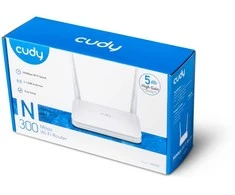 „Cudy WR300“ belaidis maršrutizatorius „Fast Ethernet“ vienos juostos (2,4 GHz) „Baltas“