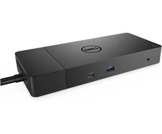 D Dell Performance Dock WD19DC 240W 2x USB-C Dual Cable Juodas