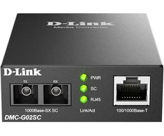D-Link gigabito keitiklis DMC-G02SC/E, 10/100/1000–1000 SX Multi (SC) 550 m