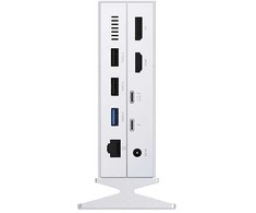 D-Link DUF-E01/E, Laidinis, „Thunderbolt 4“, 3,5 mm, 10, 100, 1000 Mbit/s, Balta, „MicroSD“ („TransFlash“), SD