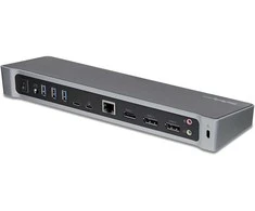 D StarTech TRIPLE 4K USB-C DOCK - 100W PD
