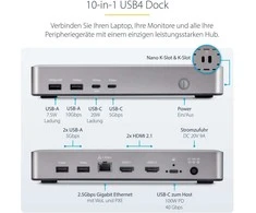 StarTech USB4 DOCKING STATION DUAL 4K/.