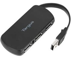 D USB2.0 HUB 4Port Targus passiv Juodas